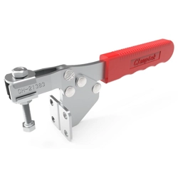 vendita online Bloccaggio orizzontale base piatta montaggio frontale braccio aperto 250 kg. Morse - Banchi Per Tubi Clamptek